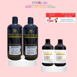 Dầu Gội Fraicheur Siêu mượt phục hồi mềm mượt, ngăn gàu, chống gẫy rụng hỗ trợ mọc tóc