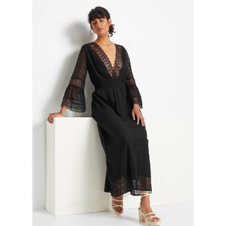 Đầm B0DYFLIRT dáng maxi D2945