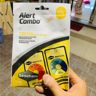 Bộ theo dõi thông số seachem alert combo kết hợp giữa thẻ ammonia alert và thẻ ph alert