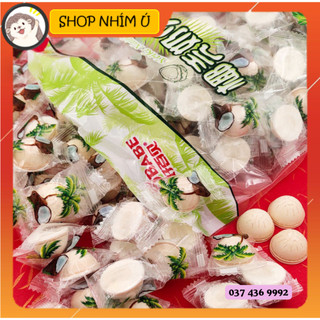 Kẹo dừa thơm ngon, hình gáo dừa Hobabe gói 500gr