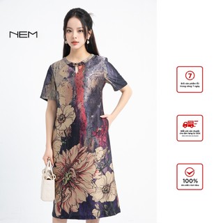 [ Chính Hãng ] Đầm nữ thiết kế cao cấp NEM Fashion 18262 giá tốt