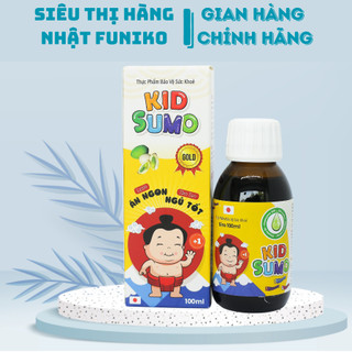 Siro ăn ngon Kid SuMo 100ml cải thiện tầm vóc cho bé hỗ trợ biếng ăn tăng cân.