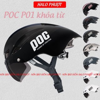 (BH trọn đời) Nón POC P01 Chính Hãng Cao Cấp (tặng 3 quà tùy chọn)