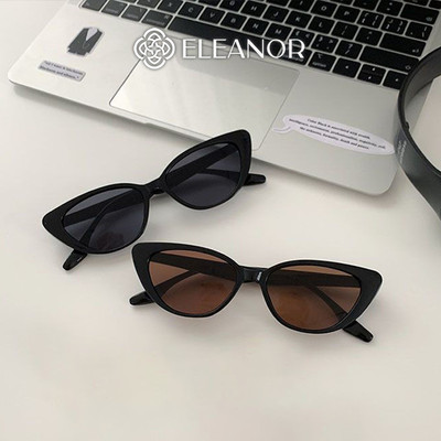 Kính râm nam nữ Eleanor Accessories kiểu dáng mắt mèo phụ kiện trang sức thời trang kính mát 7542