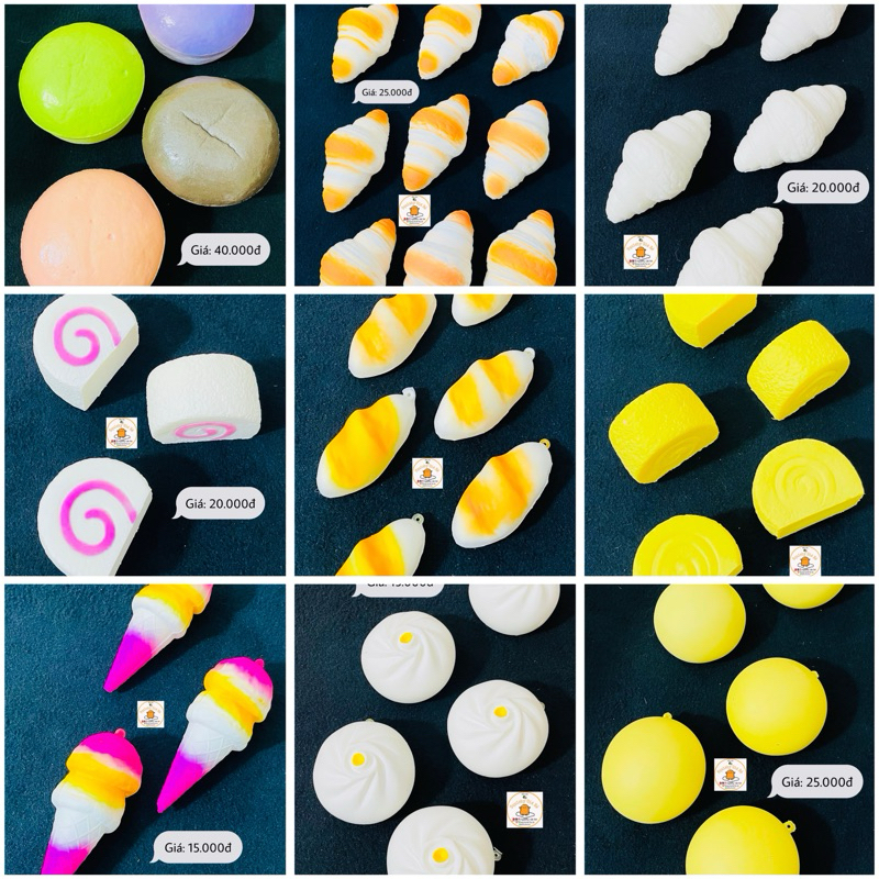 Squishy mini chất Nhật hiếm
