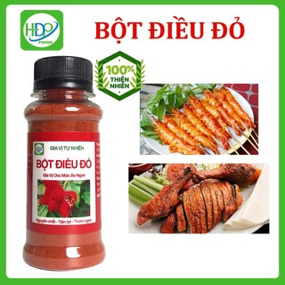 Bột điều đỏ ướp thịt nướng cho món ăn hấp dẫn đẹp mắt 40g hdp foods