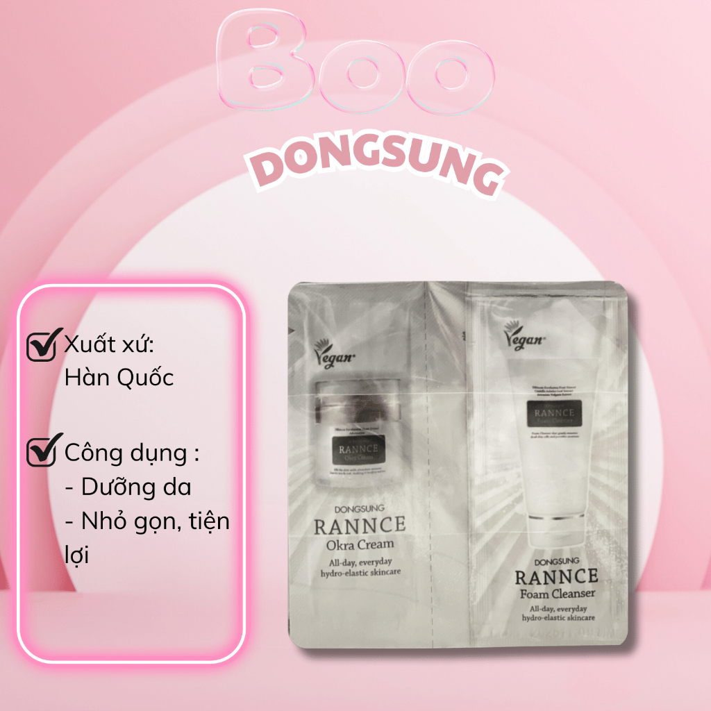 Sample Mini Dongsung - Set 2 Gói