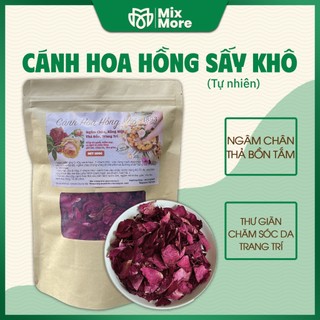 Cánh hoa hồng sấy khô 1893 từ Đà Lạt thả bồn tắm, ngâm chân, xông mặt Mixmore