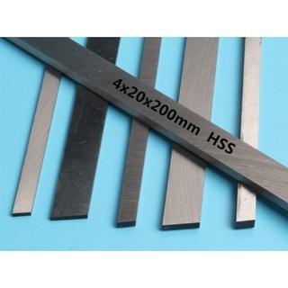 Dao tiện thép gió dẹt đủ kích thước, độ dày 2-6mm, độ cứng 65HRC. Giá tốt