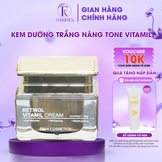 Kem Dưỡng Ẩm Retinol 0.5, Tranexamic 3% Acid Mờ Thâm Nám, Cấp Ẩm, Dưỡng Trắng FUKA 30ml