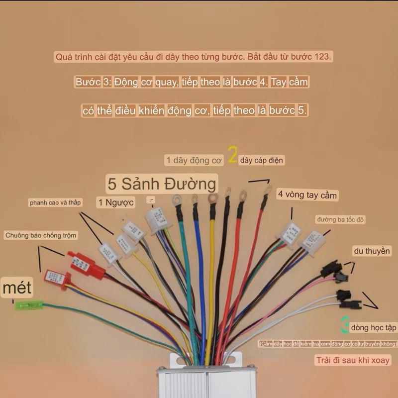 IC đa năng điều tốc 36v-48v 350w 1 đổi 1 nếu sản phẩm lỗi