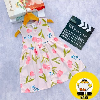 Đầm Váy tole cho bé gái cho bé từ 10kg đến 37kg - Nghi Linh Baby