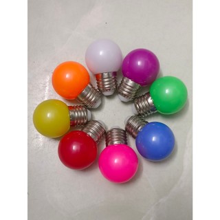 BÓNG ĐÈN LED 1W bóng chanh - độ bền cao - bóng tròn trang trí ngoài trời