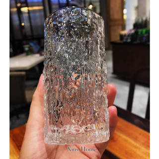 Cốc ly thủy tinh vân hình vỏ cây 220ml/280ml