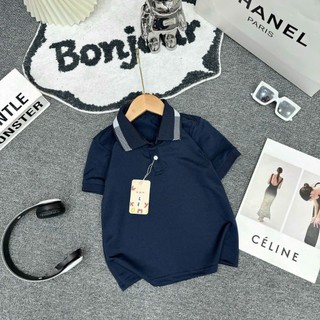 Áo thun Polo yoby cho bé trai và bé gái vải Cotton chuẩn form, size từ 10-35kg