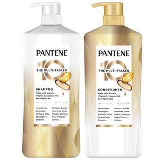 Bộ dầu gội + xả Pantene The Multi-Tasker 10in1, 2 x 1.13L