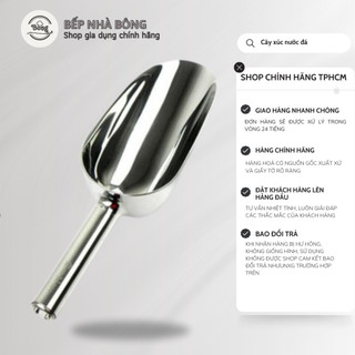 Dụng cụ xúc đá, xúc gạo và xúc đậu inox 304