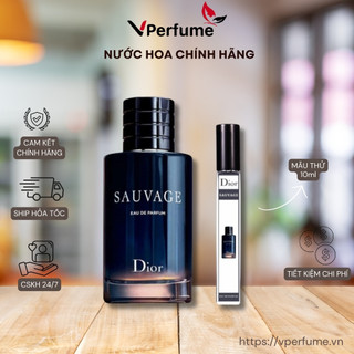 Nước hoa nam sauvage edp - mẫu thử 10ml