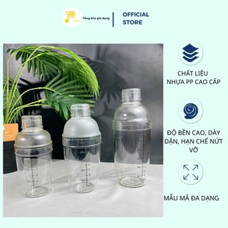 Bình lắc pha chế nhựa/shaker nhựa