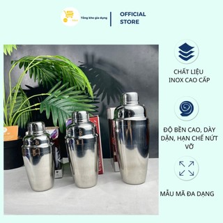 Bình lắc shacker inox cho bartender