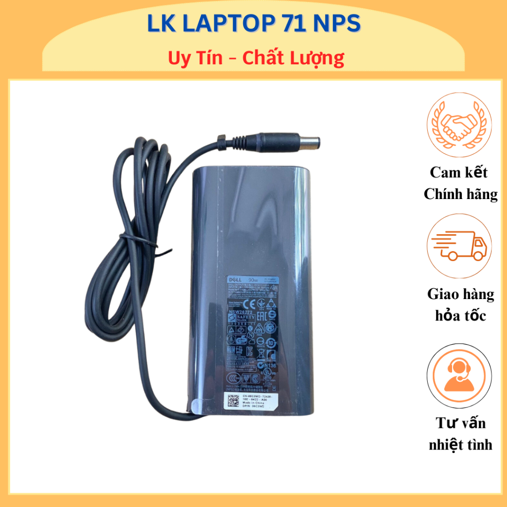 Sạc Laptop Dell Latitude E6220 E6230 E6320 E6330 E6500 E6510 E6400 E6410 E6420 E6430 ATG E6430S E6440 E6530 E6540