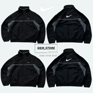 Áo Khoác Gió NIKE Nam Nữ, Chất Dù Cao Cấp 2 Lớp Siêu Dày Dặn, Phối Màu Siêu Đẹp Chuẩn Form Siêu Hót  ACA_STORE 506