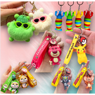 Móc khóa anime cute hoạt hình dễ thương -tùy chọn mẫu