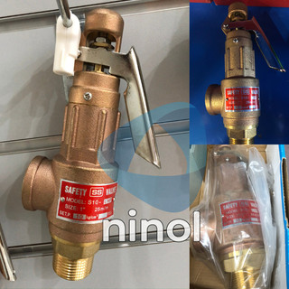 Van an toàn nồi hơi, khí nén có tay gạt Đài Loan