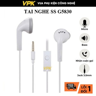 Tai nghe ss nhét tai chân tròn 3.5mm g5830