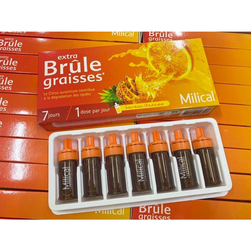 [Nội địa Pháp] Giảm cân DETOX CAM DỨA MILICAL BRULE GRAISSES