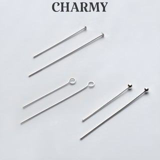Đinh bạc c123 , bạc 925 - charmy