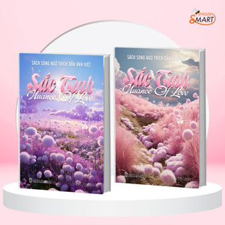 Combo 2 sách trích dẫn song ngữ anh - việt: sắc tình: nuance of love dành cho level a1 - b2