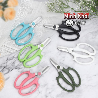 Kéo cắt cành tỉa lá thép không dỉ hàng loại 1 sắc bén chắc chắn cắt cành hoa