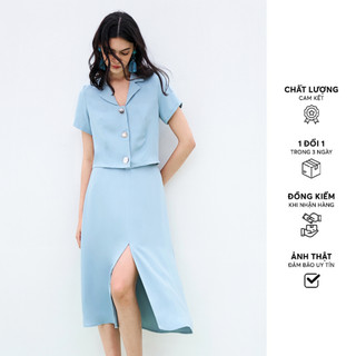 Chân váy midi skirts tuytsy 4 màu xẻ thân trước 311SK2005  ADORE DRESS