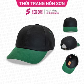 Mũ kết lưỡi trai nam nữ thời trang nón sơn mc024a-đn1p
