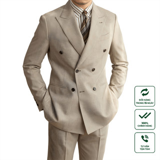 Bộ Suit Nam Cao Cấp Harold Gregory - Bộ Vest Công Sở Sang Trọng, Co Giãn Không Nhăn, Đứng Form, Độ Bền Cao, Formal