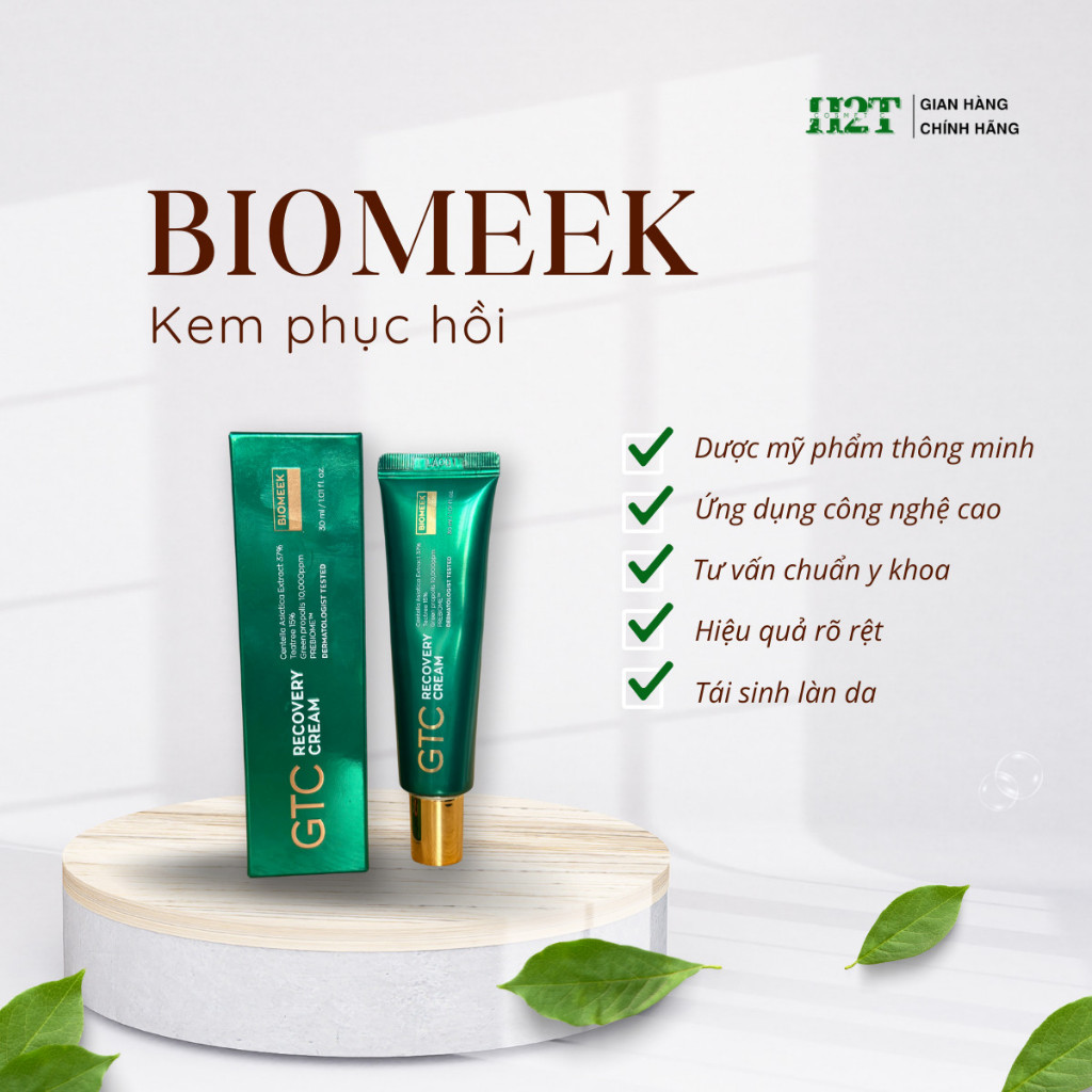 Kem phục hồi Recovey GTC Biomeek - H2T Cosmetics