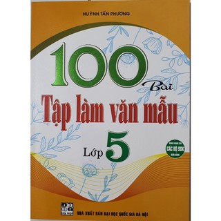 Sách-100 bài tập làm văn mẫu lớp 5