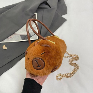 Túi đeo chéo mini chuột lang Capybara đáng yêu