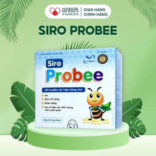 Siro probee - giảm ho, đờm, đau rát họng cho bé - hộp 4 vỉ x 5 ống bẻ x 10ml