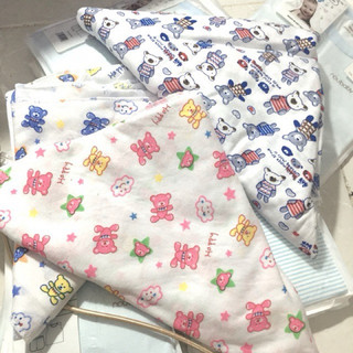 Tã chéo tam giác cotton cho bé sơ sinh bản to