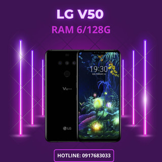 Điện thoại LG V50 ThinQ BẢN MỸ 1 SIM RAM 6/128G