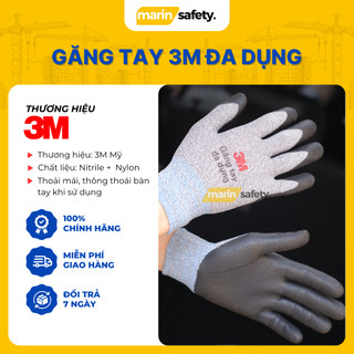 Găng tay lao động 3M bao tay đa dụng dùng trong công nghiệp, cơ khí, làm việc bảo vệ bàn tay