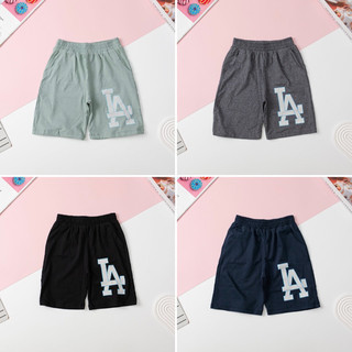 Quần cotton bé trai LITIBABY, in chữ LA, size đại 8/16 tuổi