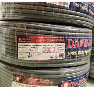 (1 mét) Cáp điện mềm Daphaco - Fa 2x2.5mm²