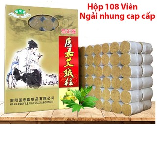 Hộp điếu ngải cứu 108 đoạn- viên ngải 108 đoạn dùng với hộp ngải, con lăn ngải
