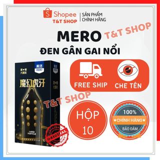 Bao cao su gai mero gai nổi kéo dài thời gian hộp 10 cái