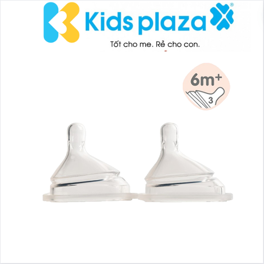 TÁCH LẺ 1 NÚM - Núm ti bình sữa Hegen cho bé, ĐỦ SIZE