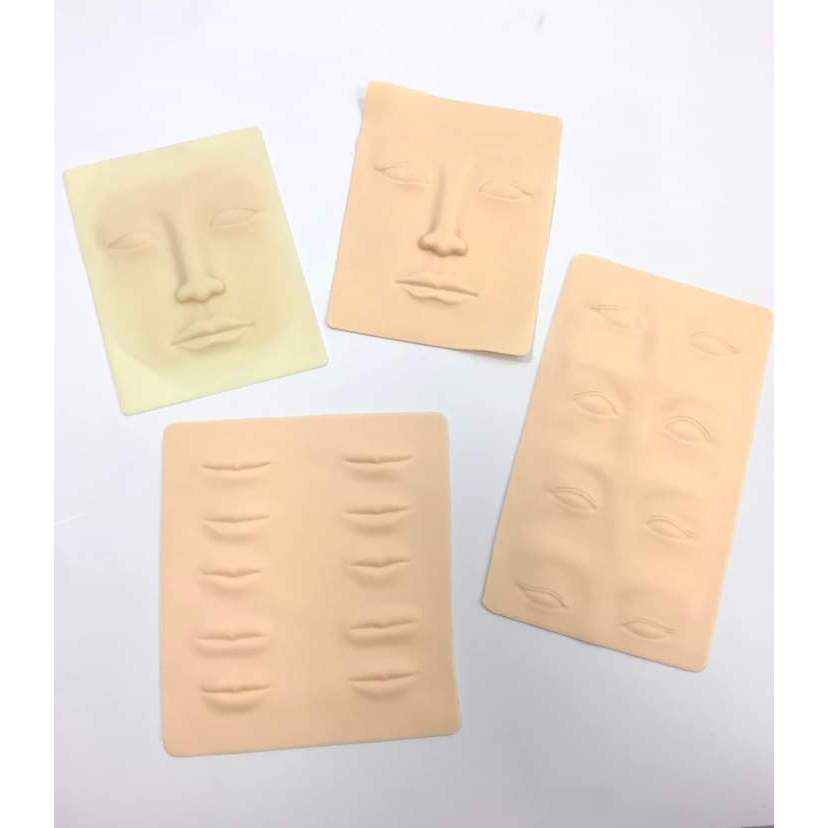 Da giả phun xăm silicon trong phun xăm