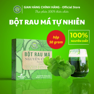 Halal Bột Rau Má Sấy Lạnh OneLife Hộp 50 gram hòa tan uống liền nguyên chất, giảm cân, không đường